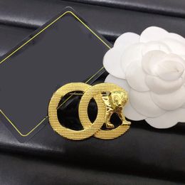 Fashion Luxury Letter Designer Brooch Classic Brand Pins Brand Brooches 18K Gold Plated Inlay Crystal Rhinestone Brooch Jewelry Accessor 20 Style