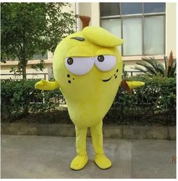 Simulation Mango Mascot Costumes Cartoon Character Outfit Suit Xmas Outdoor Party Outfit Adult Size Promotional Advertising Clothings