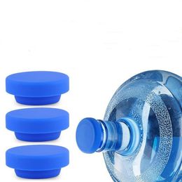 5 Gallon Water Jug Drinkware Lid Cap Silicone Spill Resistant Reusable Replacement Cap Fits 55mm Bottles SN827