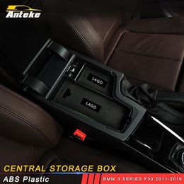 Car Accessories Central Armrest Storage Barrel Organising Box Organiser Case Interior Decoration for BMW 3 Series F30 2011-2019262M