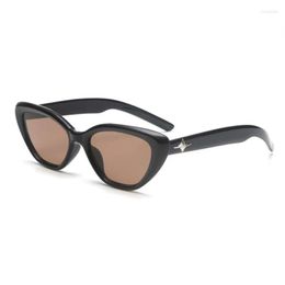 Sunglasses 2023 Glasses Women Womens Sexy Manufacturer Custom Designer Shades Retro Square Cat Eye Sun