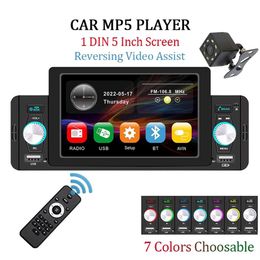 1 Din Car Radio Stereo 5 Inch HD Touch Screen Bluetooth Auto Multimedia MP5 Player FM Receiver USB Mirror Link339y
