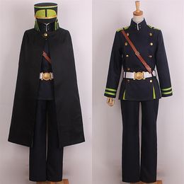 Seraph of the End Owari no Serafu Yuichiro Hyakuya Uniform Cosplay Costume242N