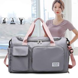 Duffel Bags Travel Bag Luggage Handbag Women's Shoulder Large Capacity Men's Waterproof Nylon Sports Gym Ladies Crossbody