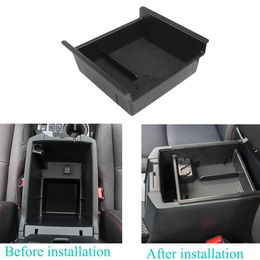 ABS Car Armrest Box Storage Box Decoration Cover For Toyota 4Runner Super 2017 SUV Car Interior Accessories231p
