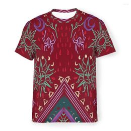 Men's T Shirts DND Game Mollymauk's Coat Front Panels Special Polyester TShirt Top Quality Creative Thin Shirt Stuff