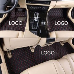 Suitable for 2007-2019 Lincoln Continental MKC MKT MKS MKX MKZ Car Floor Mats Waterproof foot pad for car interior190f