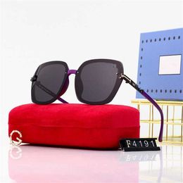 50% OFF Wholesale of sunglasses New Large Frame Square Oval Personalised Ins Fashion Glasses Women's Sunglasses