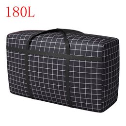 Duffel Bags Waterproof Foldable Hand Luggage Bag Thickened Clothes Storage Big Capacity Moving Packing Portable Clothing Duffle 230729