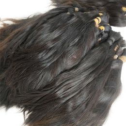 Volumes de cabelo Cabelo humano No Weft Unprocessed Vietnamese Human Extensions Bulk Braiding Staright 100 Natural 230728