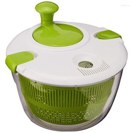 Ctg-00-Sas Salad Spinner Green And White