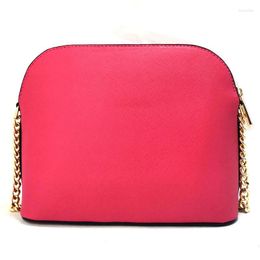 Evening Bags Fashion Women's Bag Cross Grain Leather 2023 Small Shell Single Shoulder Crossbody Chain Ladies Handbags