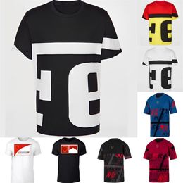 2023 F1 logo T-shirt Formula 1 Team Co-branded T-shirts Racing Fans Fashion Comfortable Short Sleeve T shirt Summer Motocross Jers264S