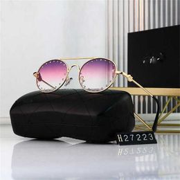 50% OFF Wholesale of new live broadcast round Sunglasses light luxury fashion wear women sunglasses{category}9679