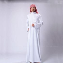 men Abaya Saudi Arabia Traditional Muslim Long Robes Dress Jubba Thobe Arab Blouse Gown Islamic Clothing3420