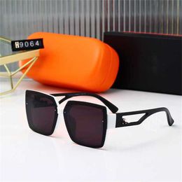 50% OFF Wholesale of sunglasses New Trend Box Glasses Personalised Overseas Large Frame Sunglasses Batch
