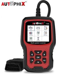 Code Readers & Scan Tools Autophix 7150 OBD2 Scanner Full System Reader Oil EPB ETCS BMS Reset Professional Car Diagnosis Tool324G