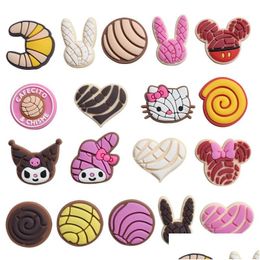 Shoe Parts Accessories Mexican Concha Clog Charms Pvc Decoration Charm Buckle Pins Buttons Drop Delivery Series Randomly