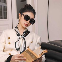 50% OFF Wholesale of letters fashionable big frame women ins wind sunglasses advanced sense polarizer