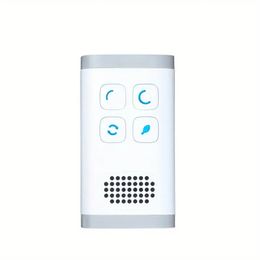 1pc, Plug-in Mini Ion Ozone Air Purifier, Ozone Generator Ioniser Generator Philtre Purify Home Toilet Pet Deodorant Air Purifier, Small Appliance, Bedroom Accessories