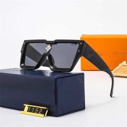 52% OFF Wholesale of New square men's and women's large frame Sunglasses for women with photo sunglasses
