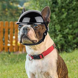 Dog Apparel Pet Headgear Breathable Ultra-Light Adjustable Dual Holes Polyester Multi-Sport Outdoor Bike Motorcycle Cap Accessories
