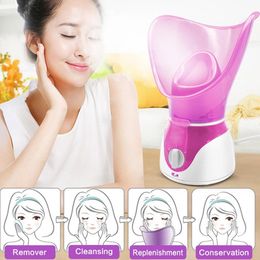 Steamer Face Steamer Heating Sprayer Skin Moisturising Pore Cleaner Fog Steamer Home Care Skin Humidifier SPA Machine 230729