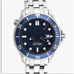 Outdoor Planet Master Ocean Stainless Steel Strap Foldover Clasp 43 MM Automatic Blue Dial Mens Watches Wristwatch Man Watch210S