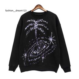 Hoodie for Men Plam Fashion Angle Cotton Unisex Designer Fashionable 2023Winter Cosmic Starlight Coconut Tree Pattern Hoodless Plush Casual 1t2n