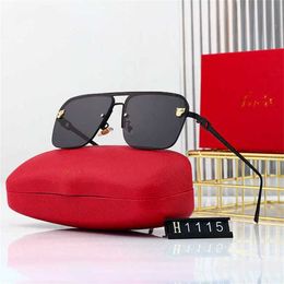 50% OFF Wholesale of sunglasses New Women's Box with Slim Cut Edges and UV Resistant Sunglasses for Women