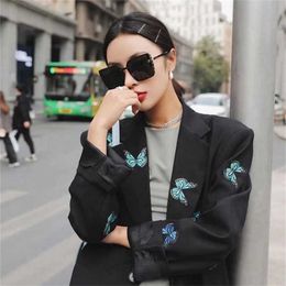 50% OFF Wholesale of sunglasses New for Women INS Style Box Tidal UV Protection Glasses Mesh Red Large Frame Sunglasses