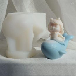 Baking Moulds Girl Epoxy Gypsum Dolls Handwork Soap Mould Plasters Making Supplies