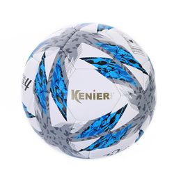 Balls PU Material Size 4 5 Football Teenagers Adults Training Soccer Ball Machine sewing Kicking Resistant Explosion Proof 230729