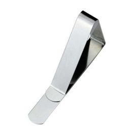 Stainless Steel Tablecloth Cover Clips Triangle Table Cloth Holder Wedding Prom Tablecloth Clamps Party Tools