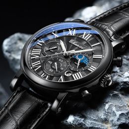 Wristwatches Watches CHENXI Luxury Men Watch Quartz Man Waterproof Luminous Top Brand For Date Chronograph Sport Wristwatch