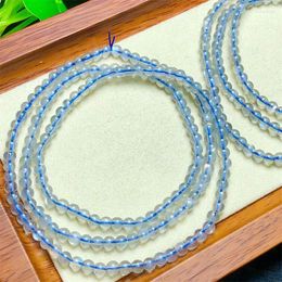 Strand Natural Grey Moon Stone Bracelet Multiple Circles Quartz Jewellery Stretch Bangle Children Birthday Gift 1pcs 3MM