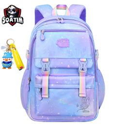 Backpacks waterproof Children School Bag for Girls Primary princess school backpack Orthopedic Backpacks schoolbag kids Mochila Infantil 230729