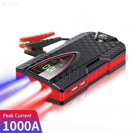 Cell Phone Power Banks 12V 1000A Car Jump Starter 30000mAh Power Bank for Mobile Phone Tablets Portable Battery Car Emergency Booster Starting Device L230728