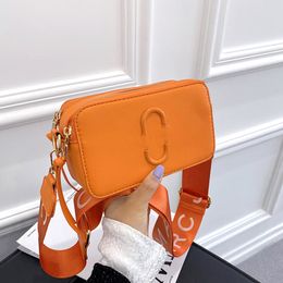 Women's Luxury Wallet Designer Wallet Women's Organizer Wallet Fashion One Shoulder Crossbody Bag PU Material Contrast Wide Shoulder Strap Camera Bag