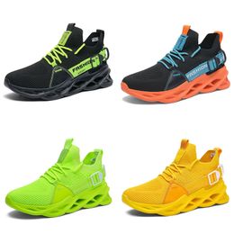 Casual Shoes Designer Casual Shoes for men breathable Sports Sneakers yellow Black Dark Grey green Blue Mens comfortable Shoes jogging trainers 40-45