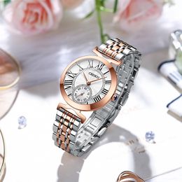 Wristwatches Luxury Crystal Women Bracelet Watches Top Brand Fashion Diamond Ladies Quartz Watch Steel Female Wristwatch Montre Femme Relogio 230729