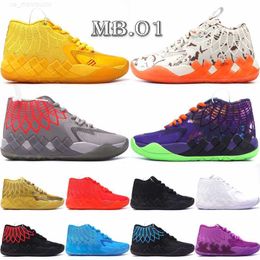 OG MB.01 LeMelo Ball Ball Basketball Shoes Men Men Women Sneakers Queen Buzz City Rock Ridge Red Blast Triple Galaxy Outdoor