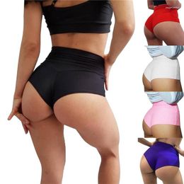 Women's Shorts Large Size MM Solid Color Pole Dance Tight Pants Spring Autumn High Waist Yoga Fashion Casual Safety