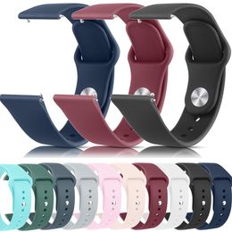 Watch Bands 20mm 22mm Strap Universal Silicone Watch Band Quick Release Wristwatch Bracelet For Women Men Sports Smartwatch Accessories 230729