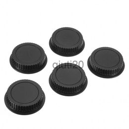 Lens Caps Mayitr 5pcs New Rear Lens Cover plastic Lens Cap Dust For Camera EF ES-S Series Lens Black x0729