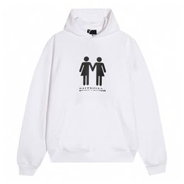 23SS 3XL Limited Alien Loose Long Sleeve Hoodie Sweater For Men And Women In Spring And Autumn Fashion Trend White Coat Designer Street Sportswear