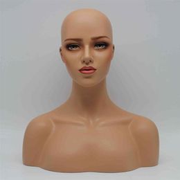 Female Realistic Mannequin Head For Wig Hast And Jewellery Display186B