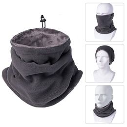 Scarves Winter Neck Warmer Thermal Fleece Motorbike Thick Tube Gaiter Face Scarf Windproof Men Women Bandana Cycling Outdoor Headband