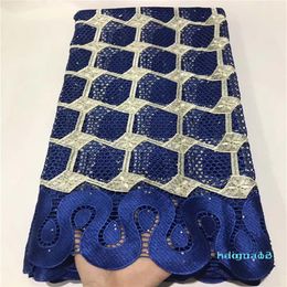 Whole-2020 Skin friendly Top Class Neat embroidery Guipure lace Very soft African cord fabric Nigerian Ghana celebration sewin268R