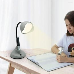 Table Lamps Led Light Abs Materialpc Hose More Convenient Usb Universal Interface Notch Design No Impact On Vision Night Periphery Eye Care